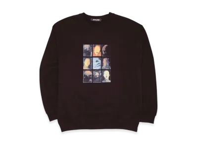 Fucking Awesome - Hologram Faces Crewneck "Black"