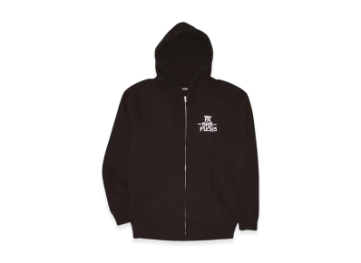 Fucking Awesome Sk8 Fucks Zip Hoodie "Black"