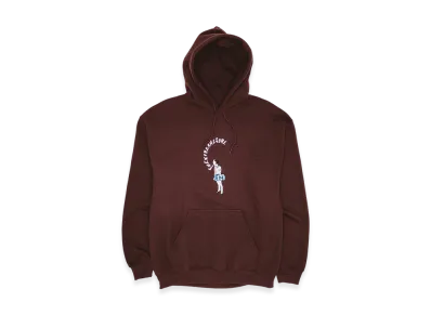 Fucking Awesome Mouth Girl Hoodie "Brown"