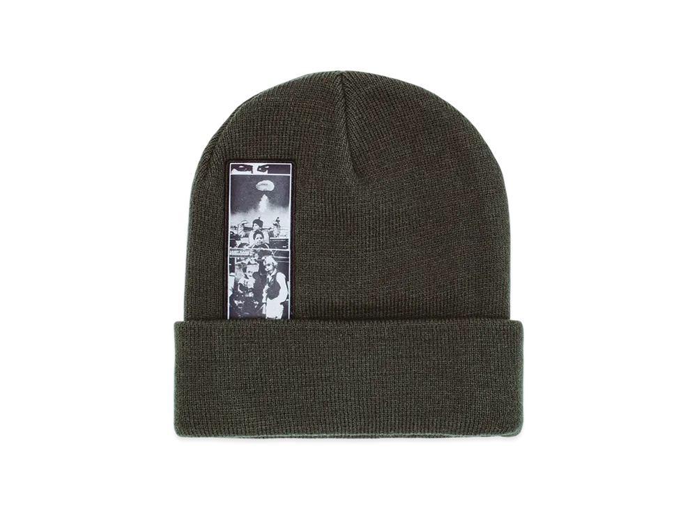 Fucking Awesome Dill Collage Beanie "Forest Green"