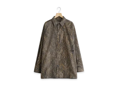 MM6 Maison Margiela Long Sleeved Shirt "Brown"