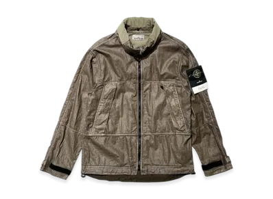 Stone Island 4100040 Raw Linen Plated-OVD "Brown"