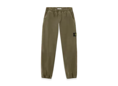 Stone Island Organic Panama Cotton 'OLD' Effect Pants "Brown"