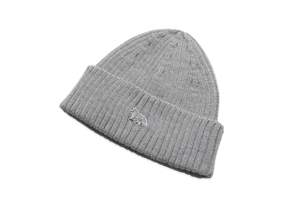 Maison Kitsune Baby Fox Beanie "Medium Grey Melange"