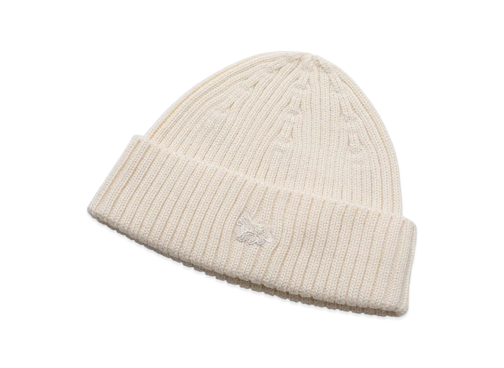 Maison Kitsune Baby Fox Beanie "Off White"