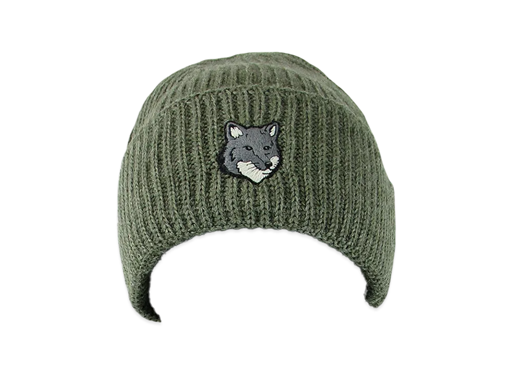 Maison Kitsune Beanie "Laurel Green"
