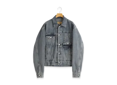MM6 Maison Margiela Denim Jacket "Light Gray"