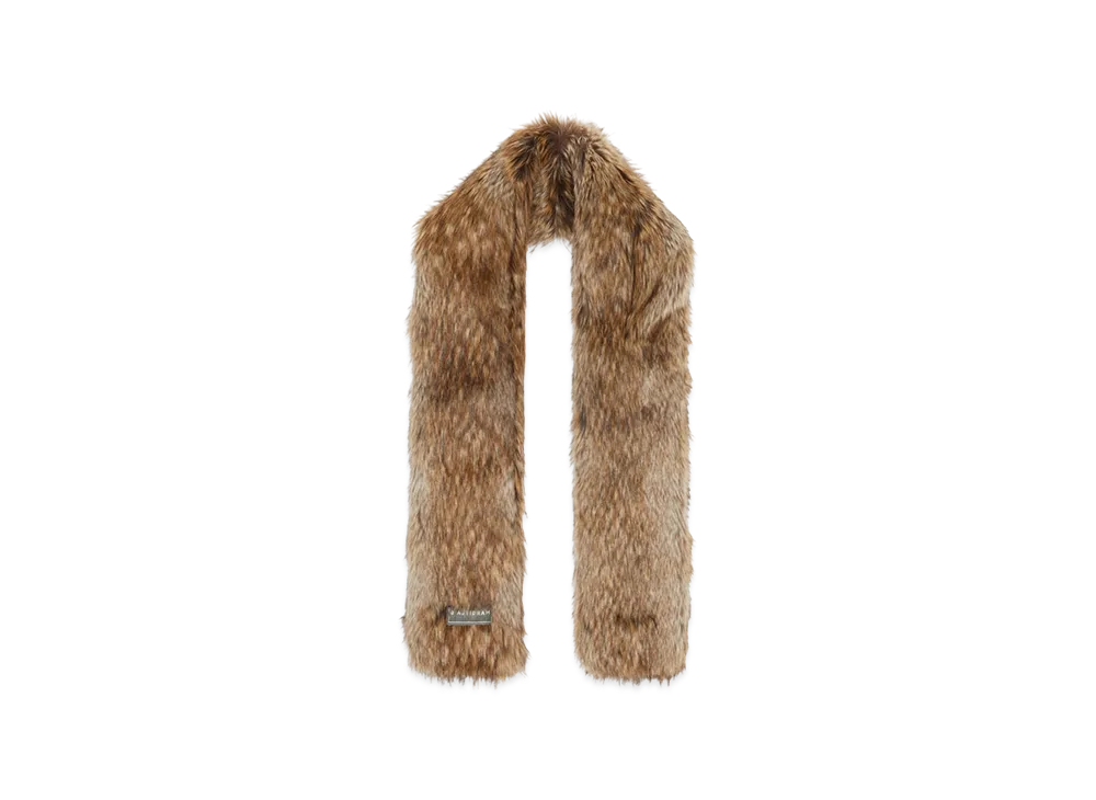 MM6 Maison Margiela Fakefur Scarf "Beige"