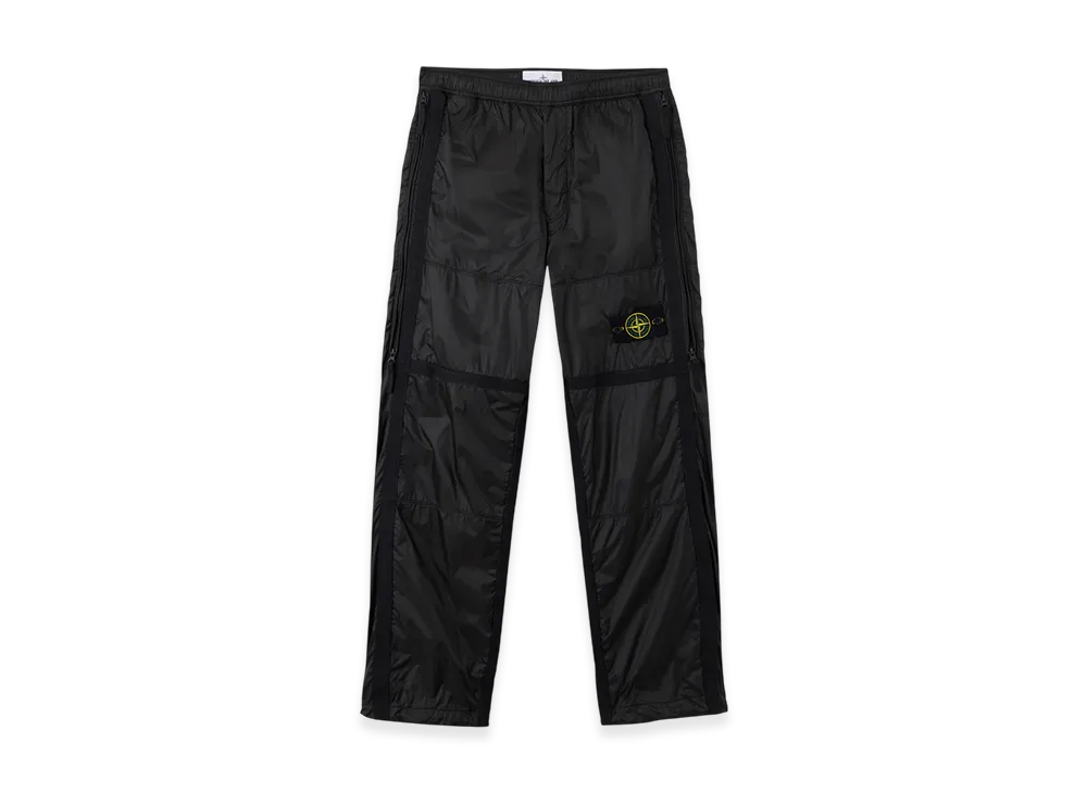 Stone Island Ripstop Light Ht Nylon Loose Fit Jogger Pants "Black"