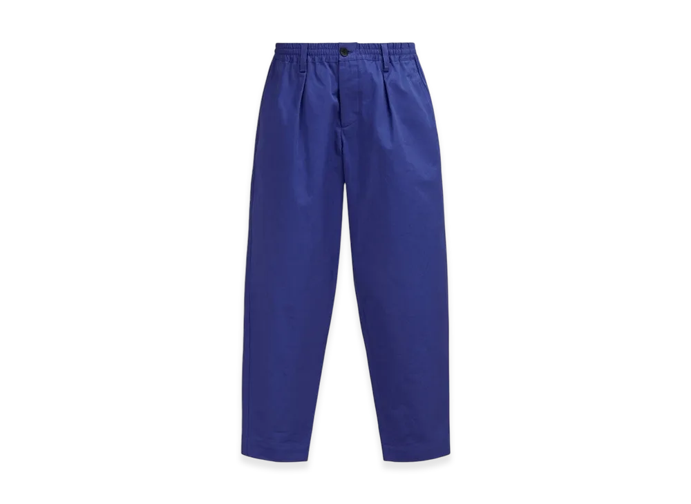MARNI Organic Cotton Gabardine Pants "Navy"
