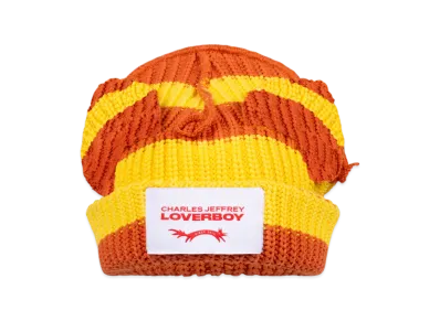 Charles Jeffrey Loverboy Alpaca Chunky Ears Beanie "Yellow"