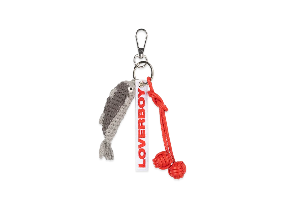 Charles Jeffrey Loverboy Bag Charm "Gray"