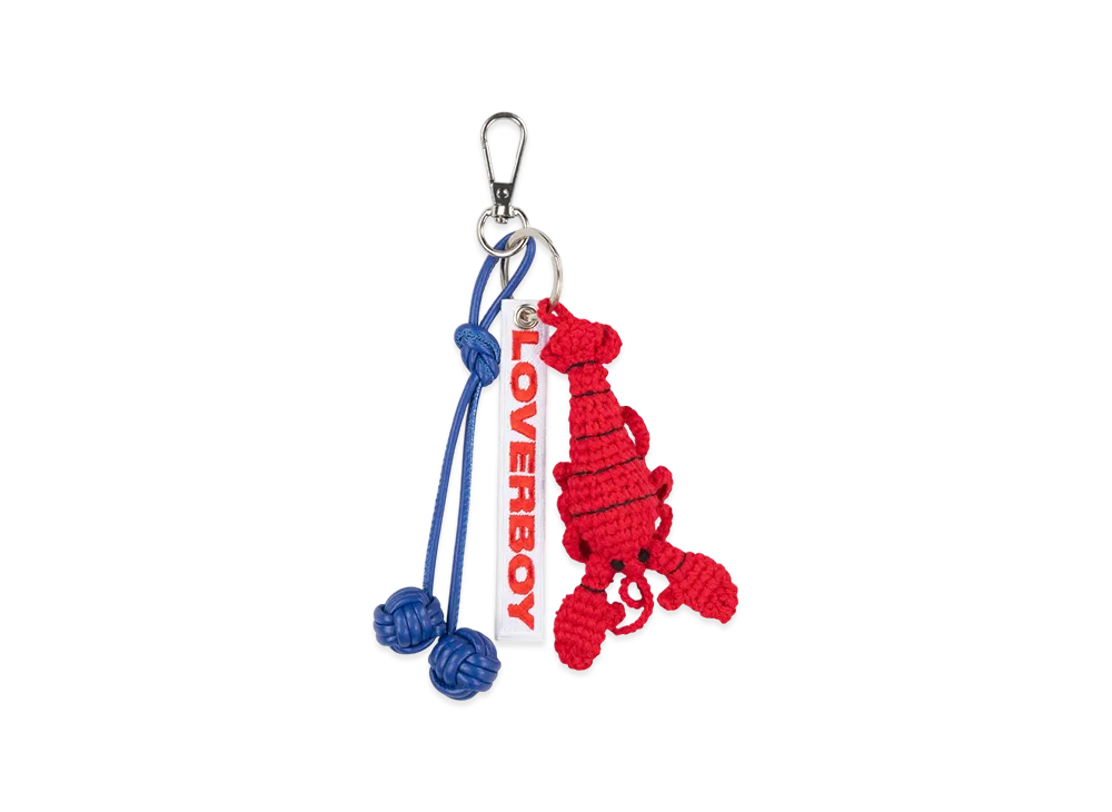 Charles Jeffrey Loverboy Bag Charm "Red"