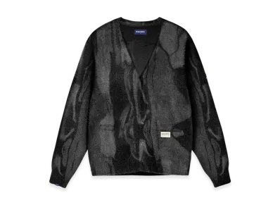 Deva States Mohair Cardigan "Black"