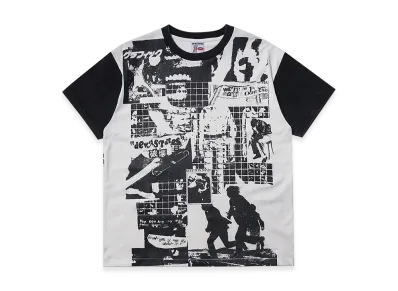 Deva States Gfx Retro T-Shirt "White/Black"