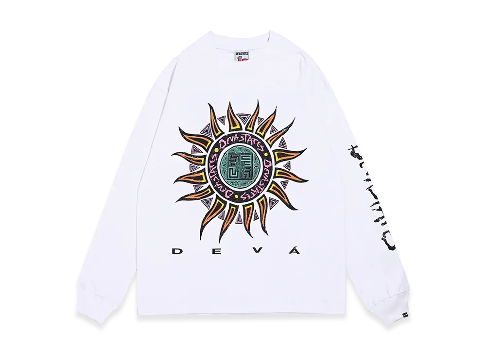 Deva States Gfx Retro T-Shirt "White"