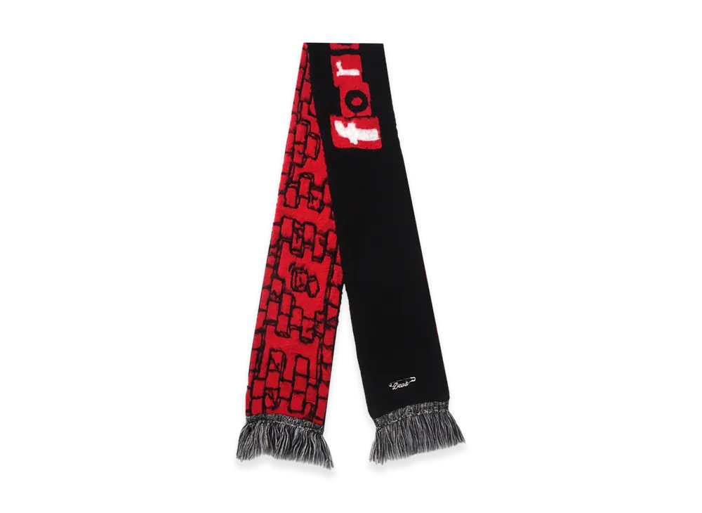 Deva States Knitted Scarf "Black"
