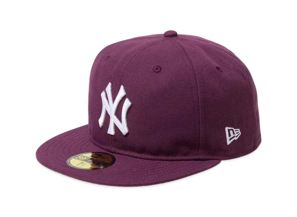 NEW ERA 59Fifty Soft Buckram Color Variation New York Yankees "Plum"