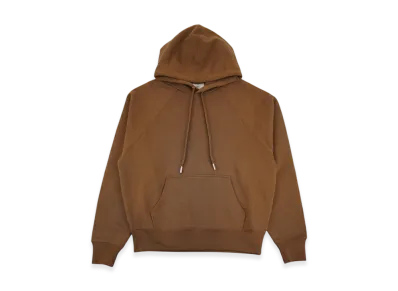 AMI PARIS De Coeur Embossed Logo Hoodie "Brown"