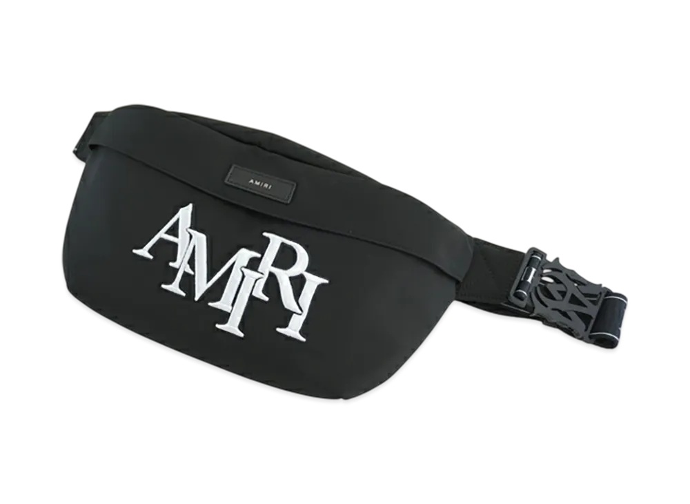 AMIRI Logo Waist Bag "Black"