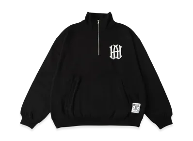 ayumi hamasaki x MFC STORE AH Logo Half Zip "Black"