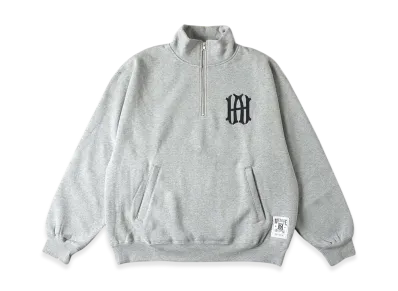 ayumi hamasaki x MFC STORE AH Logo Half Zip "Gray"
