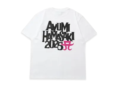 ayumi hamasaki x MFC STORE GBY S/S Tee Design By Bb "White"