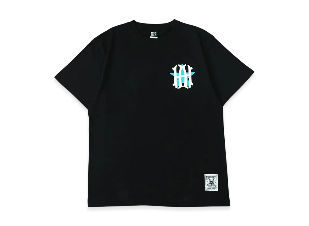 浜崎あゆみ×MFC converse ホワイトブルー　Lサイズ ayumi hamasaki x CONVERSE TOKYO x MFC STORE AH Logo Tee 