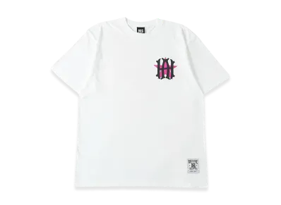 ayumi hamasaki x CONVERSE TOKYO x MFC STORE AH Logo Tee "White/Pink"