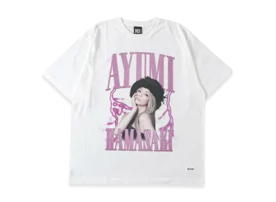 ayumi hamasaki x MFC STORE Artist Tee Design By Yugo "White"