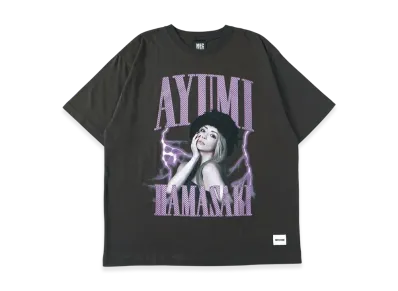 ayumi hamasaki x MFC STORE Artist Tee Design By Yugo "Charcoal"