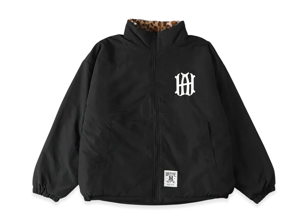 ayumi hamasaki x MFC STORE AH Logo Reversible Jacket "Black/Leopard"