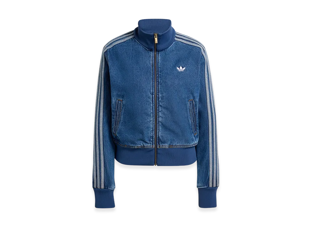 adidas Women's Firebird Track Top Denim "Blue"