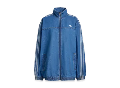adidas Women's Firebird Adilenium Track Top Denim "Blue"