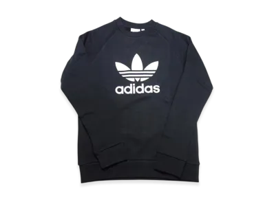 adidas Trefoil Crew Sweatshirt "Black/White"