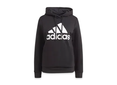 adidas ESS Sweat Parker "Black/White"