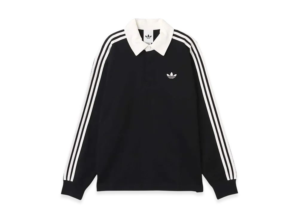 アディダス スリーストライプス ポロシャツ "ブラック"