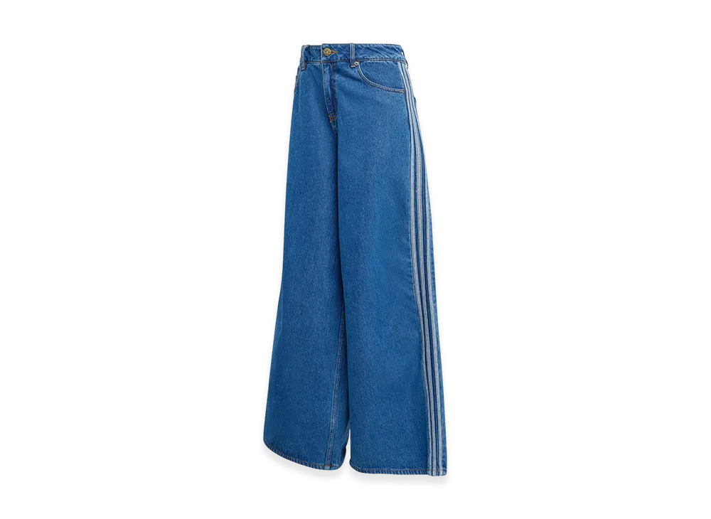 adidas Women's Firebird ADILENIUM Denim Track Pants "Blue"