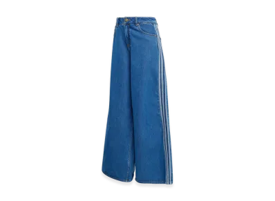 adidas Women's Firebird ADILENIUM Denim Track Pants "Blue"