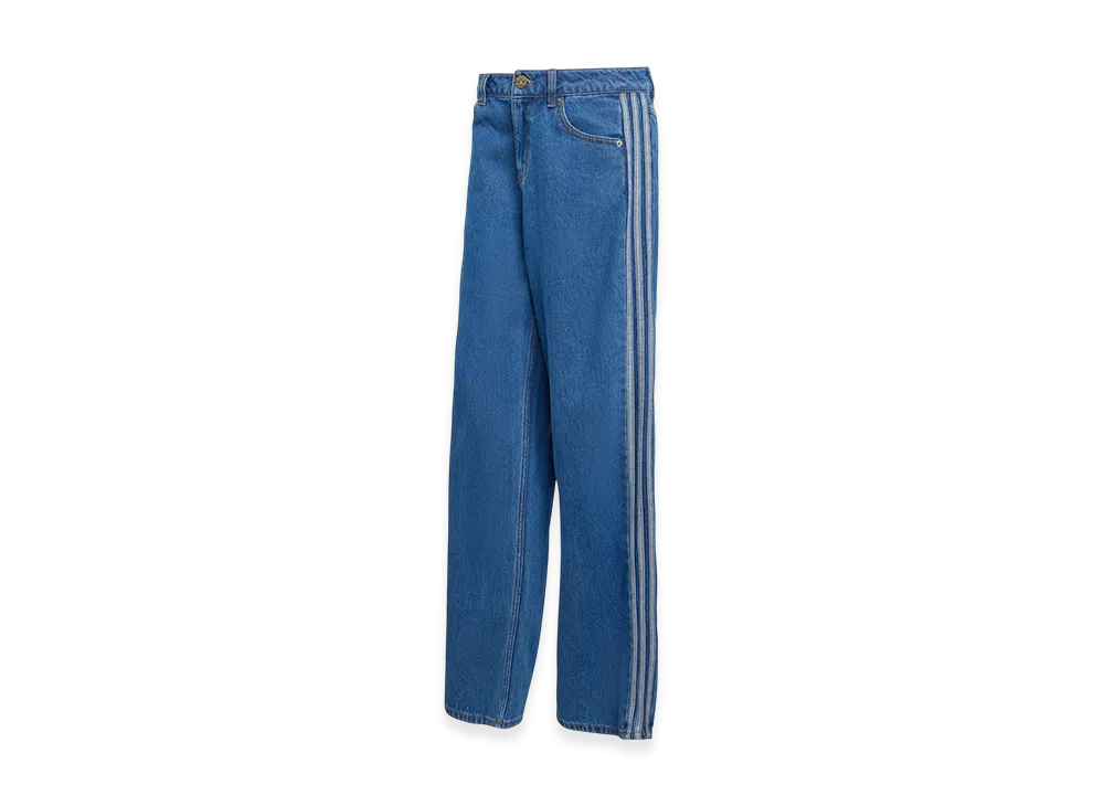 adidas Women's Firebird Denim Track Pants "Blue"