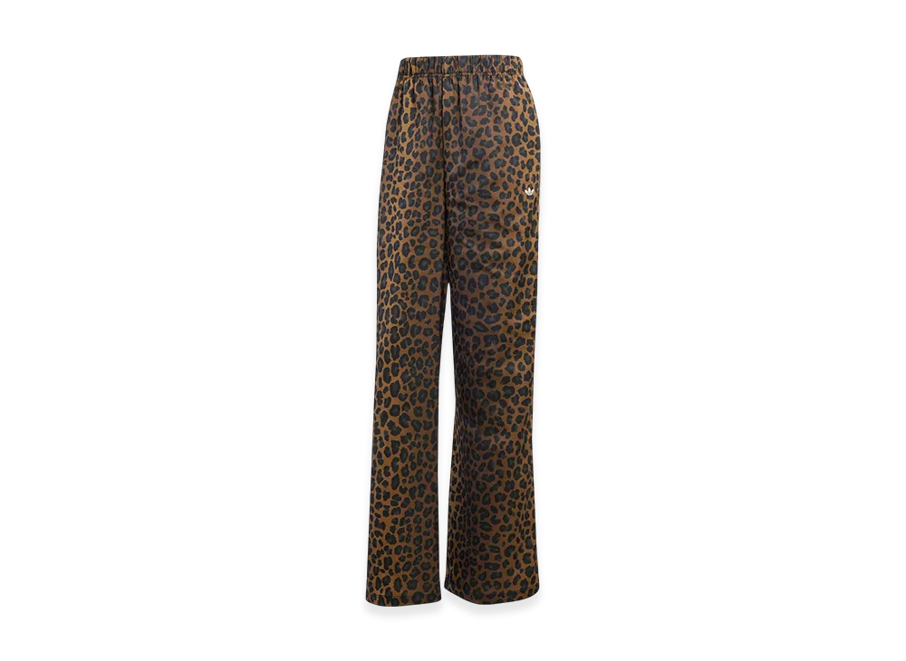 adidas Women's Wide Leg Satin Pants "Brown"