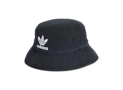 adidas Adicolor Classic Stonewash Bucket Hat "Black"