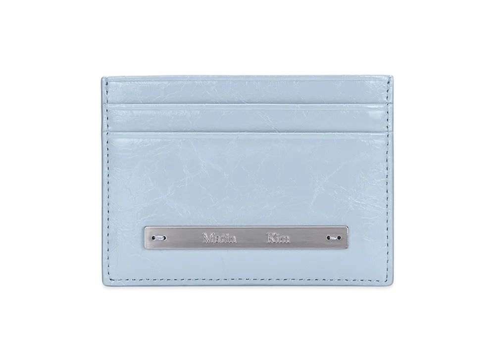 Matin Kim Glossy Card Wallet "Sky"