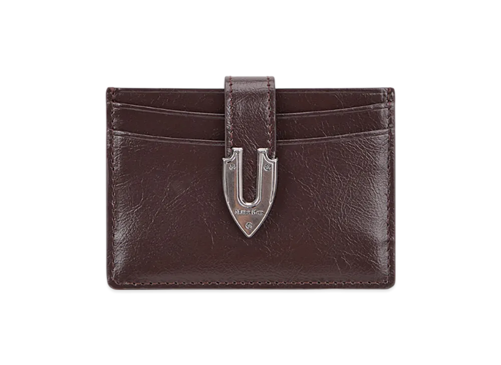 Matin Kim Western Buckle Card Wallet "Brown"