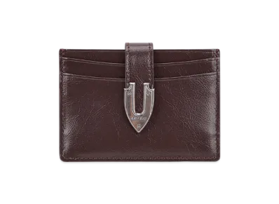 Matin Kim Western Buckle Card Wallet "Brown"