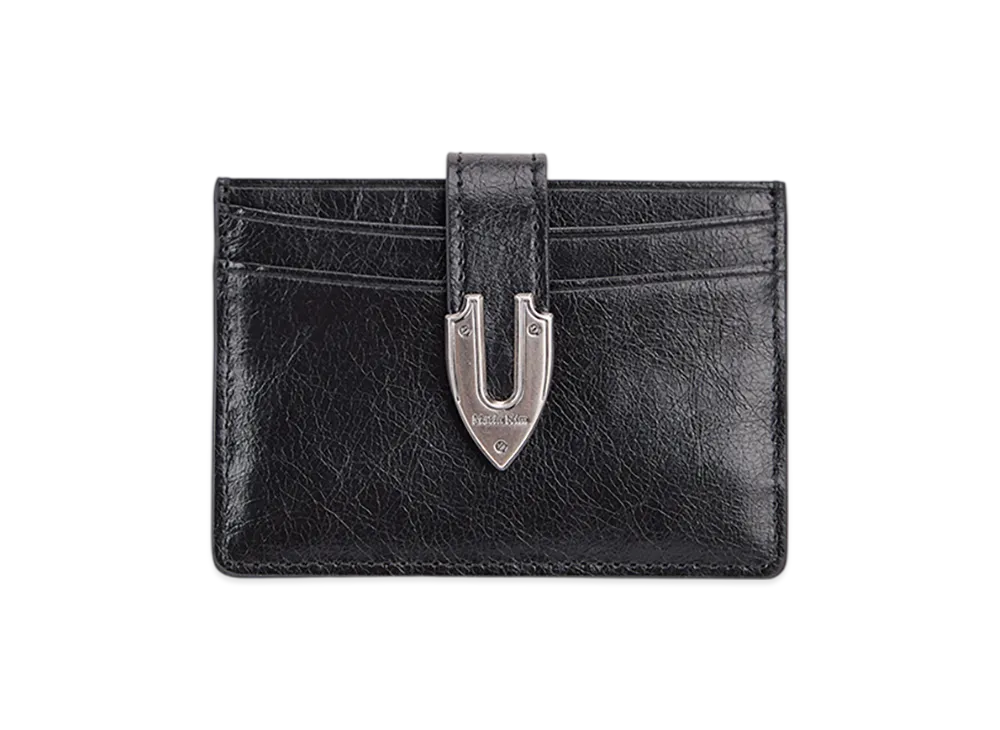 Matin Kim Western Buckle Card Wallet "Black"