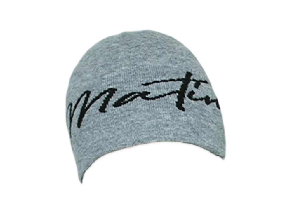 Matin Kim Matin Logo Script Beanie "Grey"