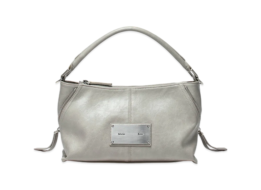 Matin Kim Side Zipper Two Way Bag "Grey"