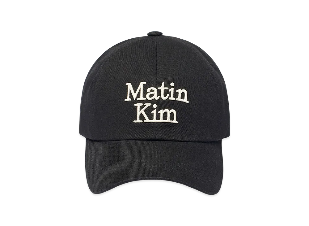 Matin Kim Matin Volume Logo Ball Cap "Black"