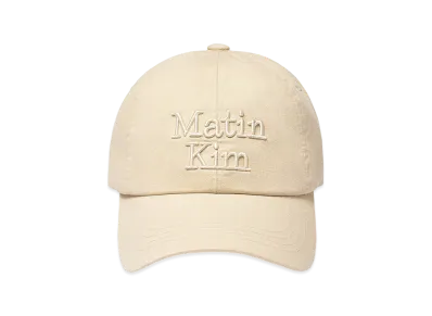 Matin Kim Matin Volume Logo Ball Cap "Beige"